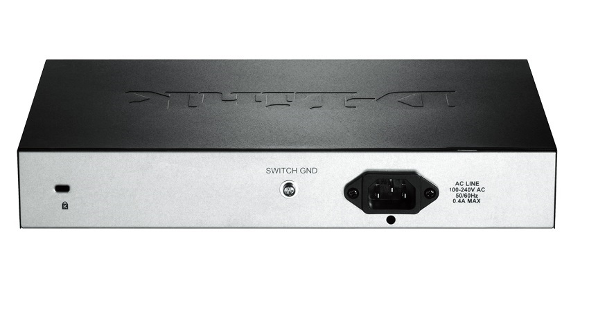 D-link 16 10/100/1000 Base-T ports +4 Smart Managed Gigabit Switch- DGS-1210-20