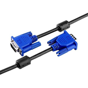 1.5m High Resolution Monitor VGA Cable Blue Head