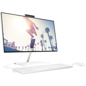 HP All-in-One 24-cb1023nh PC, Intel Core i5 1235U, 8GB DDR4 3200, 512GB PCIe NVMe M.2 SSD, Intel Iris Xe Graphics, FreeDOS, 23.8