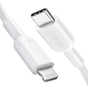 Anker USB C Cable, Powerline III USB C to USB C Charger Cable 2.0 (6ft) & Powerline II USB C to Lightning Cable (6ft)