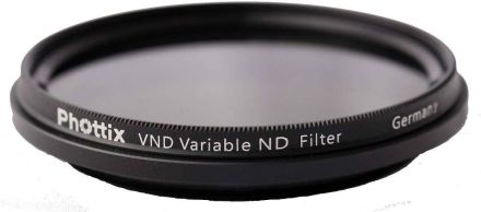Phottix Variable ND Multi-Coated Filter 55mm