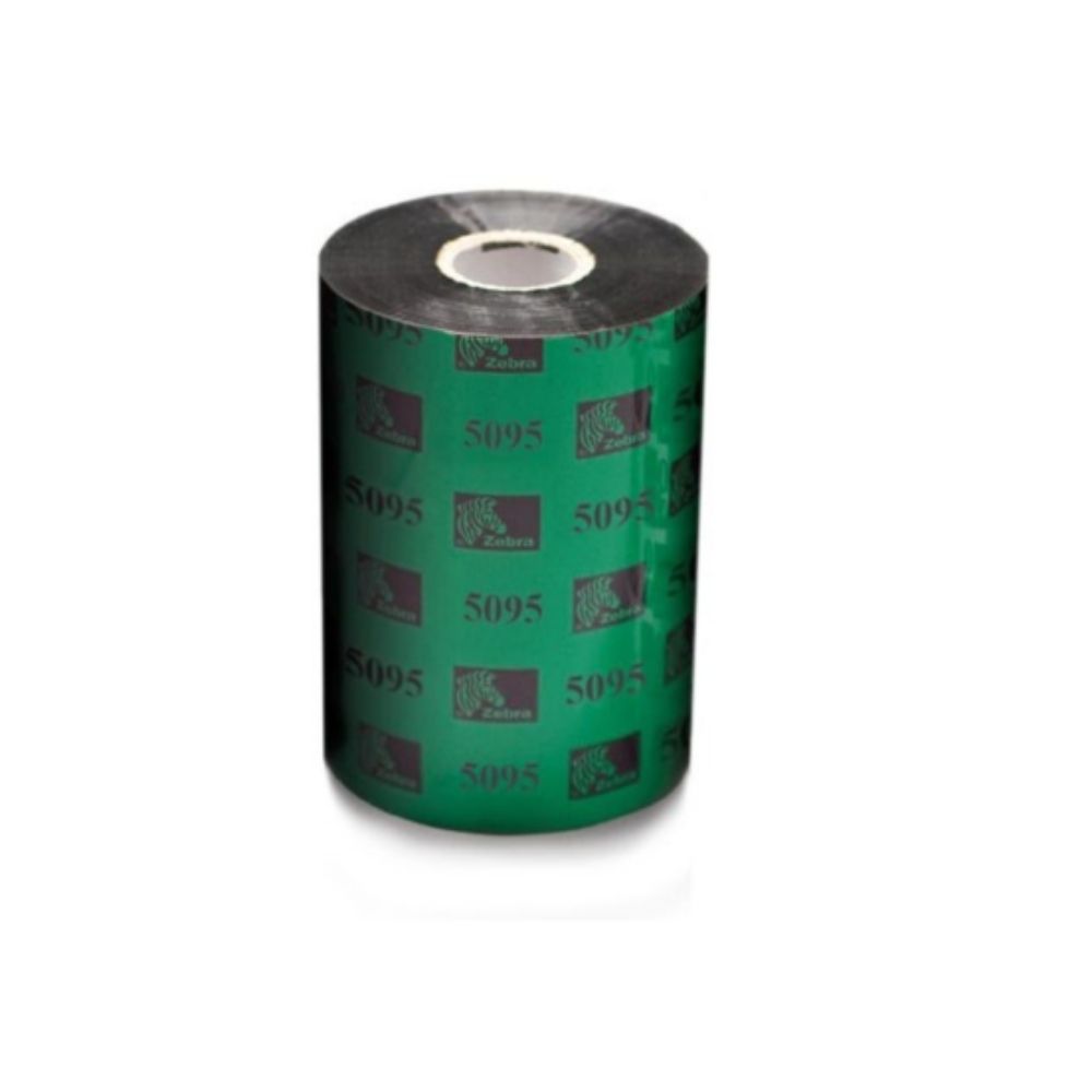  Zebra 05095BK11045 Ribbon 50695 Resin 110mmx 450m, 25mm