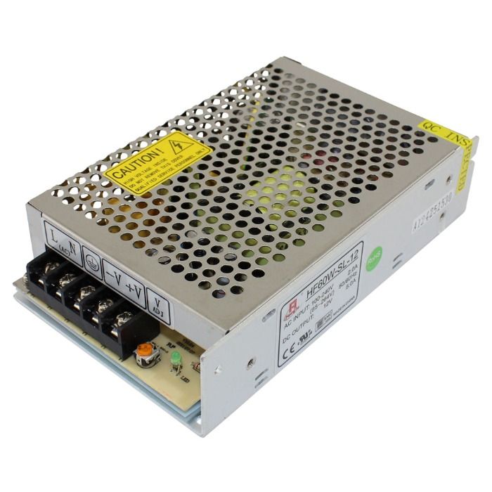 12V 5A CCTV Closed Power Supply – Reliable & Compact PSU