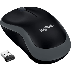 Logitech Wireless Mouse M185 - Swift Grey(910-002235)