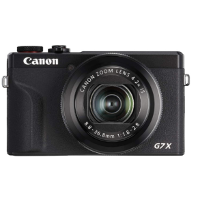 Canon PowerShot G7X Mark III Digital 4K Vlogging Camera, Vertical 4K Video Support with Wi-Fi, NFC and 3.0-Inch Touch Tilt LCD, Black