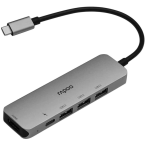 RAPOO XD100C MULTIFUNCTION (5 IN 1) USB ADAPTER 