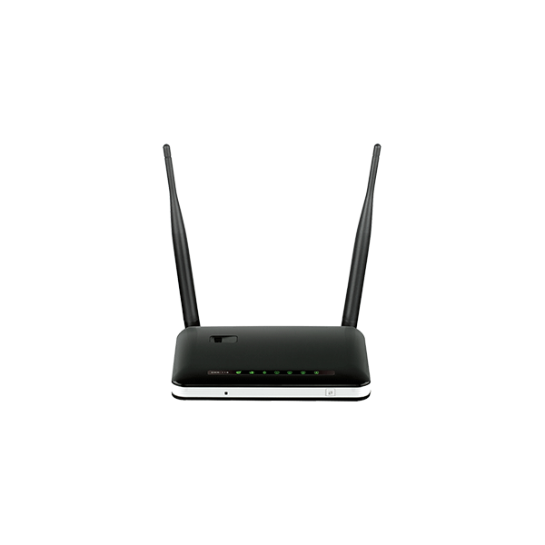 300Mbps router with USB 3G/4G (LTE) dongle interface, 4 x 10/100M LAN, 1 x10/100Mbps WAN port, 2 x 5dBi detachable antenna (DWR-116)
