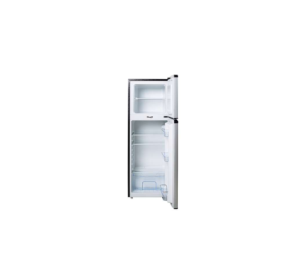 VON VART-19DHY 136L Double Door Refrigerator 