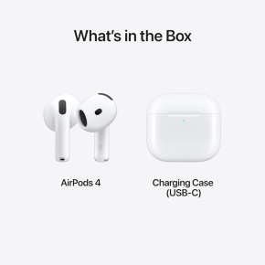 Apple AirPods 4 Wireless Earbuds with Charging Case
