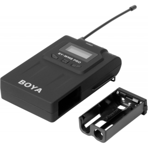 BOYA BY-WM8 Pro-K2 UHF Dual-Channel Wireless Lavalier System (576.4 to 599.9 MHz, 568.6 to 592 MHz)