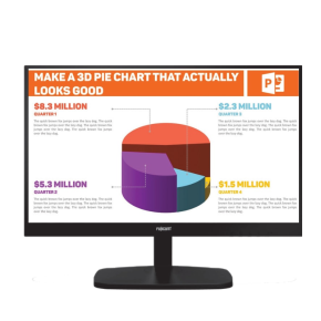 Fujicom 2430HK Monitor (FJ-2430HK)- 23.8″ Inch Display, FHD, VGA And HDMI Port