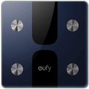 Anker Eufy Smart Scale C1 with Bluetooth, Body Fat Scale - Wireless Digital Bathroom Scale - Black | T9146H11