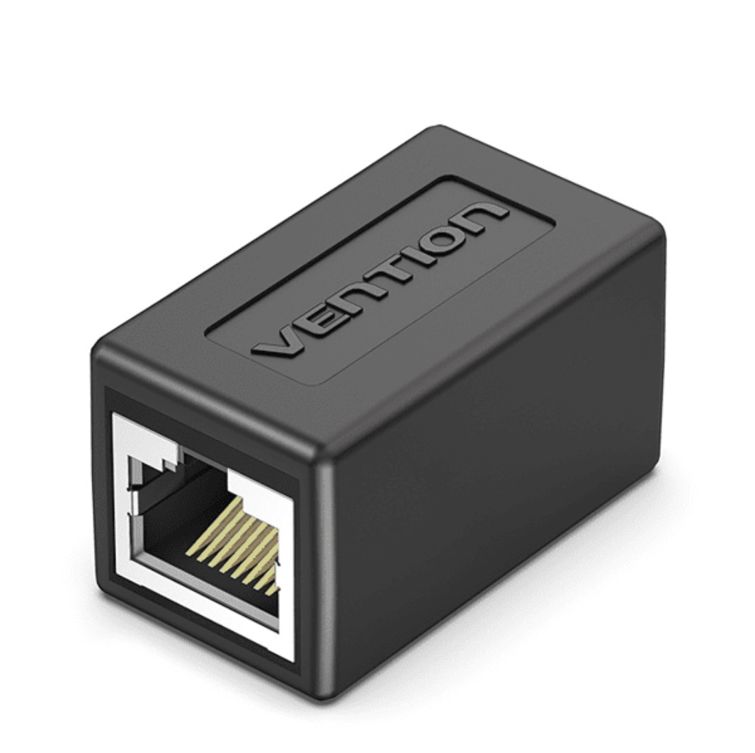 Vention Cat.6 FTP Keystone Jack Coupler Black