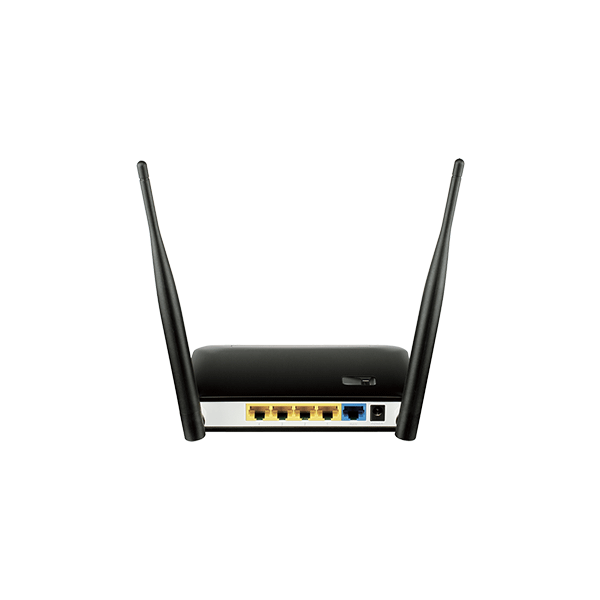 300Mbps router with USB 3G/4G (LTE) dongle interface, 4 x 10/100M LAN, 1 x10/100Mbps WAN port, 2 x 5dBi detachable antenna (DWR-116)