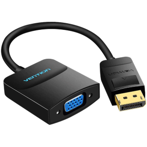 Vention Displayport to VGA Adapter,Gold Plated DP Male to VGA Female