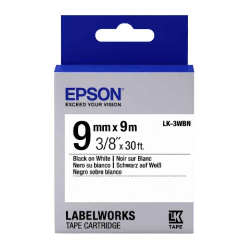 Epson 9mm Labelling Tape for Label Printer