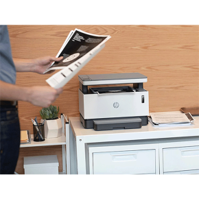 HP Neverstop 1200a Laser Printer, Print, Copy, Scan, Mess Free Reloading