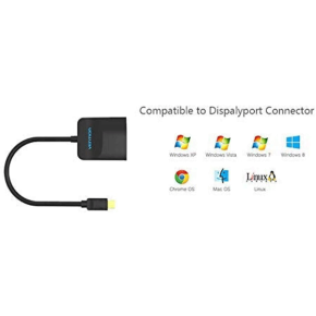 VEnTIOn Store Mini Displayport to HDMI Cable (Thunderbolt to HDMI Compatible)