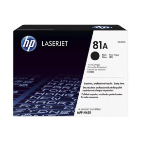 HP 81A Black Original LaserJet Toner Cartridge- CF281A