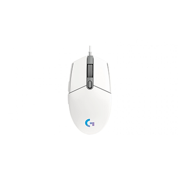 Logitech  LIGHTSYNC Gaming Mouse - White (G203)