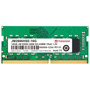 Transcend Laptop RAM DDR4 16GB 2666 – JM2666HSE-16G