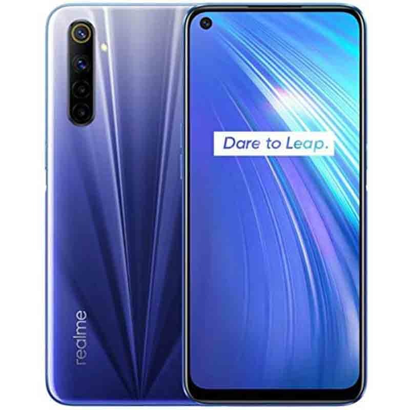 Realme 6 (128GB, 8GB) 6.5" 90Hz Display, 30W Fast Charge, MediaTek Helio G90T, GSM Unlocked Global 4G LTE