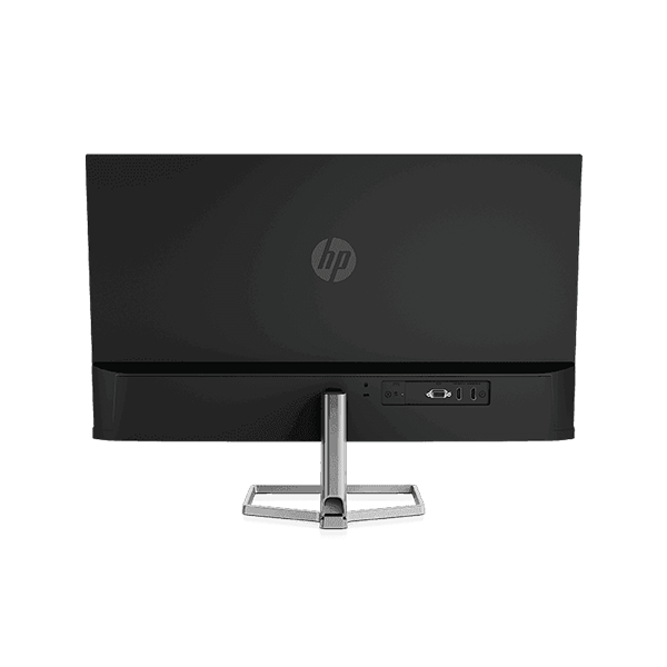 HP M27f Ultraslim Monitor, Full HD (1920 x 1080) 27 Inch (2 HDMI, 1 VGA) - Silver / Black (M31376-007)