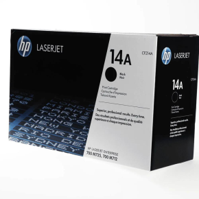 HP 14A Black Original LaserJet Toner Cartridge- CF214A