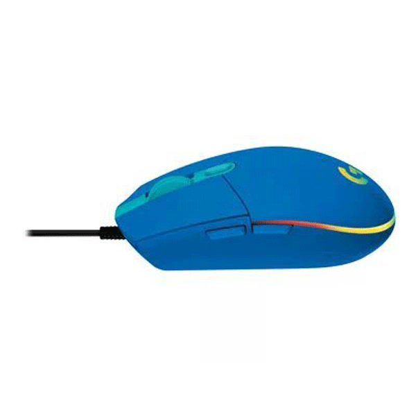 Logitech Gaming Mouse  LIGHTSYNC - mouse - USB - blue (G203)