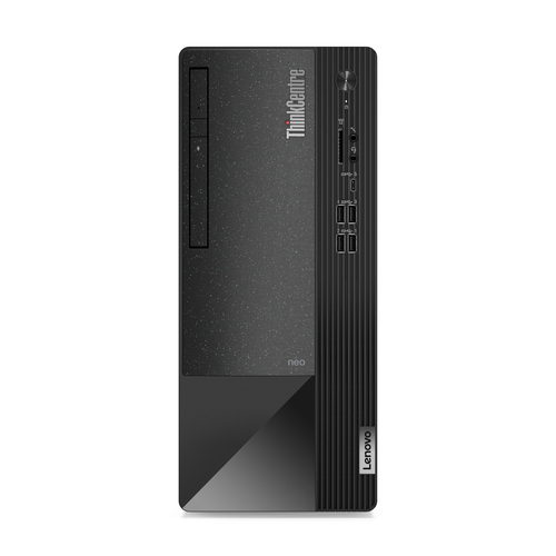 Lenovo ThinkCentre neo 50t Gen 4 Tower, Intel Core i5 12400, 8GB DDR4 3200 (Up to 64GB Support), 512GB SSD M.2 2280 PCIe 4.0x4 NVMe Opal 2.0-12JD0094UM