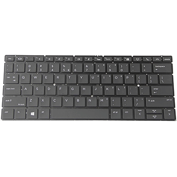 Keyboard for HP EliteBook x360 830 G5, x360 830 G6 US Layout Backlit L40527-001 L56442-001