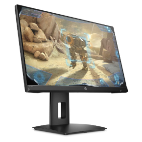 HP 24x 144Hz Full HD Gaming Monitor (1920 x 1080) NVIDIA G-Sync & AMD FreeSync compatible, 1ms Response time, built in speakers (1 DP, 1 HDMI), Black