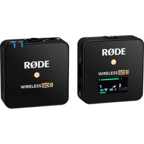 Rode Wireless GO II Single Compact Mic. (2.4 GHz, Black)