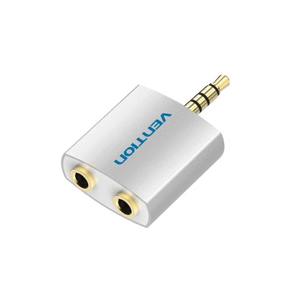 Vention 3.5 mm Earphone Audio Splitter Connector Adapter 1 Male to 2 Female Converter for Headphone Pc Mobile Phone