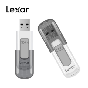 Lexar JumpDrive V100 128GB USB 3.0 Flash Drive, Gray (LJDV100-128ABNL)