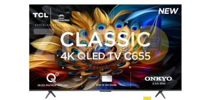 TCL C655 50 INCH QLED PRO TV