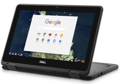 DELL Chromebook 11 5190 Intel® Celeron® N3350 29.5 cm (11.6") Touchscreen 4 GB LPDDR4-SDRAM 64 GB eMMC Wi-Fi 5 (802.11ac) ChromeOS