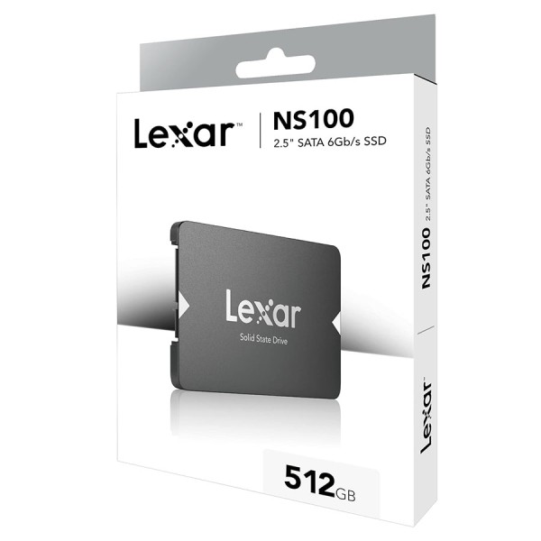 LEXAR NS100 2.5” SATA INTERNAL SSD 512GB - LNS100-512RB