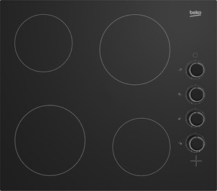 Beko HCC64103 Built-in Electric Hob with 4 Heating Zones
