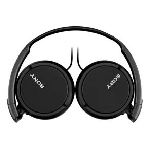 Sony MDR-ZX110AP On-Ear Headphones with Microphone (Black)