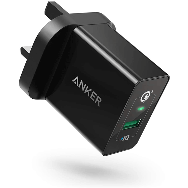 Anker 18W 3Amp USB Wall Charger (Quick Charge 2.0 Compatible)