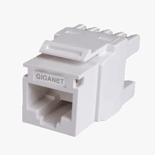 GIGANET Cat6A UTP Keystone Jack – GN-C6A-U/UTP-KJP