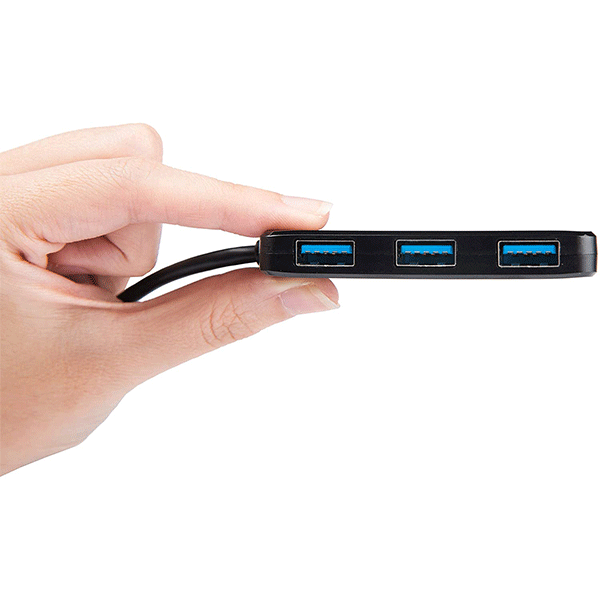 Transcend Super Speed USB 3.1 - 4 Port USB HUB (Compatible with USB 2.0) - (TS-HUB2K)