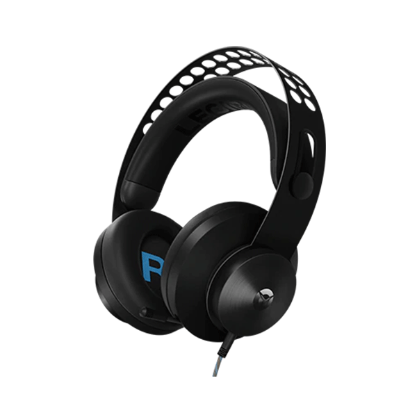Lenovo Legion H300 Stereo Gaming Headset, Noise Canceling Microphone, Memory Foam and Faux Leather Headphone (GXD0T69863)