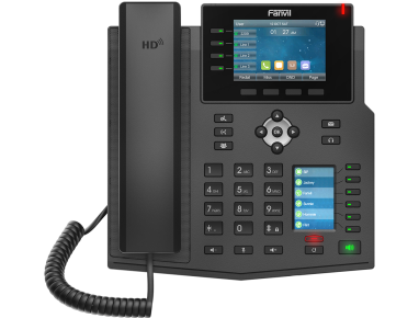 Fanvil X5U Executive Desk Phone – 16 SIP Lines & HD Audio