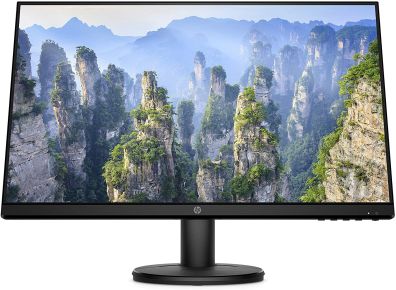 HP Monitor FHD V24i | 23.8-Inch Diagonal Full HD Computer Monitor with IPS Panel and 3-Sided Micro-Edge Design | Low Blue Light Display (9RV15AA#ABA)