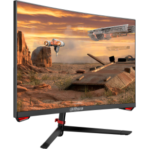 Dahua E230C 27’’ FHD  1920x1080 Curved Gaming Monitor 1500R curvature, 165Hz Refresh rate;  5ms response time, Adaptive sync, 250 nits Brightness- DHI-LM27-E230C