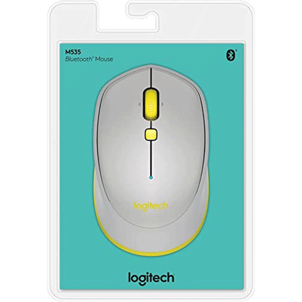 Logitech Bluetooth Mouse M535 - Grey - (910-004530)