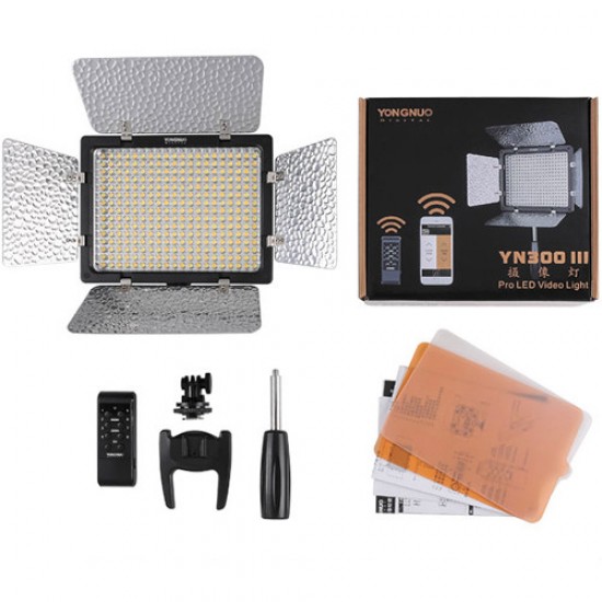 Yongnuo 300-III LED (18 watts) Variable-Color On-Camera Light