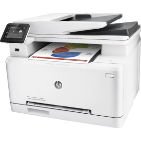 HP - LaserJet Pro M277dw Wireless Color All-In-One Printer - Gray